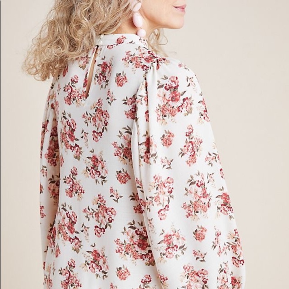 Ro & De Anthropologie Bloom Blouse - Picture 3 of 5